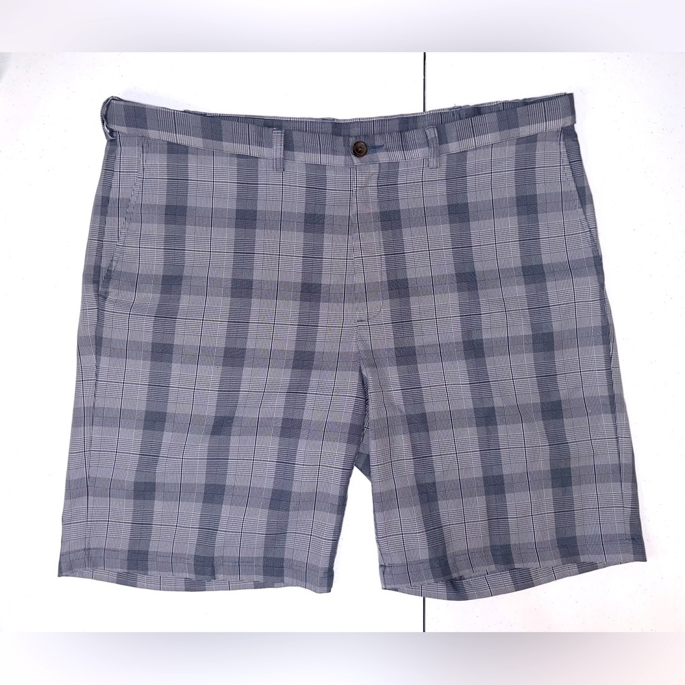 Haggard Clothing Gray Plaid Men's Golf Shorts